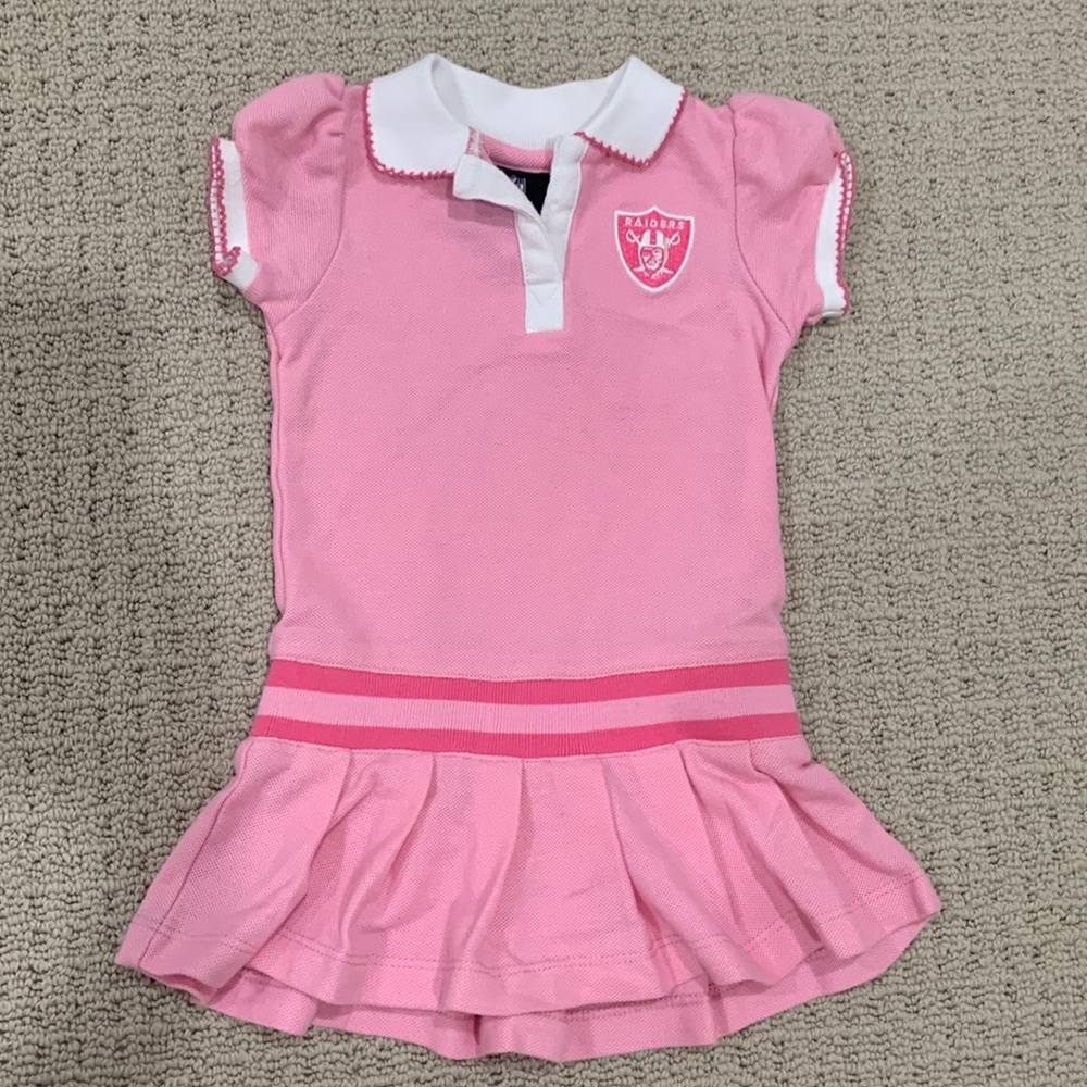 Raiders pink dress 24 months